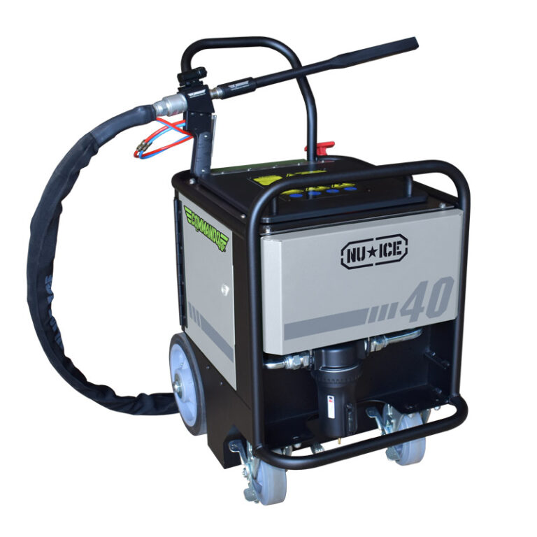 Commando 40 Dry Ice Blaster NuIce Dry Ice Blasting